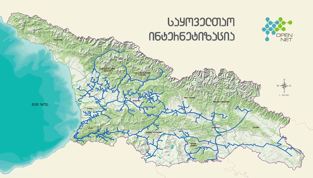 Digital Map of Fiber-Optic Infrastructure